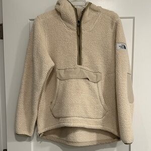 The North Face Women’s Beige Sherpa Pullover